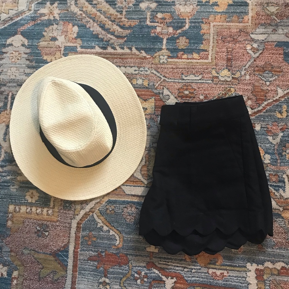 J Crew Scalloped Shorts